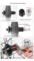 Herramienta De Reparación Para Bicicletas Universal De Montaña Y Carretera Remover Y Instalador De Freehub Tower Base Sockets Slotted Wrench - details 8