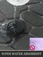 Alfombra baño, alfombra super absorbente hogar, alfombra bonita, alfombra para casa moderna, alfombra hogar 40 x 60 cm - details 5