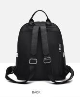 Mochila Oxford Para Mujer Impermeable Con Hombros Estilo Retro Para Niñas Estudiantes Bolsa De Libros Moda Casual Con Cierre De Cremallera - details 16