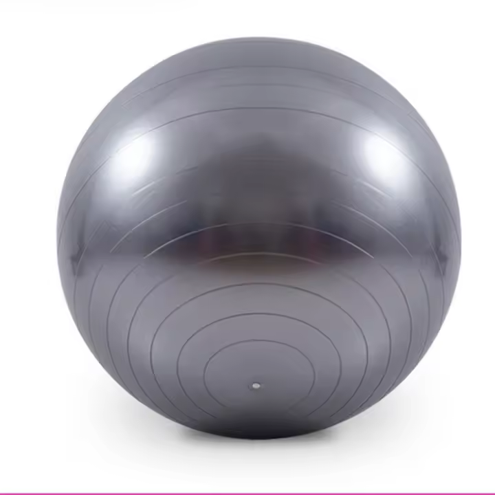 Balón de yoga en PVC de 75 cm - Gran bola de fitness gruesa y antiexplosiva para pilates y masajes (Estilo Perla Dragón) - 1