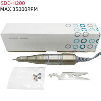 Pincel De Taladro 30000RPM SDE H200 Para Caja De Control STRONG210 Máquina De Manicura Eléctrica Herramienta De Uñas Con Mango - details 0