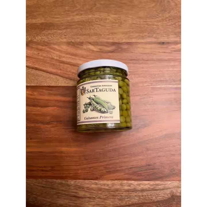 Guisantes: Deliciosos Guisantes de Primera en Conserva Artesanal  250 gr - Pack de 6 Unidades - 1