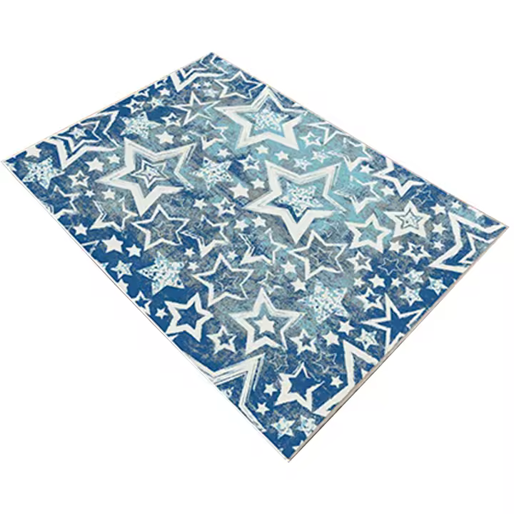 Wellhome Alfombra Poliester Estampada Lavable a Máquina 80 X 150cm Diseño Único - 1