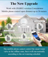 Controlador De Riego Inteligente Tuya Zigbee Con Timer Y Grabador De Flujo De Agua Sistema De Riega Drip Protección Contra Inundaciones IP66 - details 3