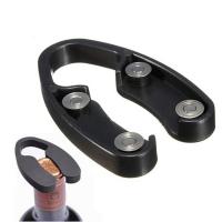 Abreventas Y Cortador De Aluminio 1 Pieza Accesorios De Cocina Y Bar Eco-amigable Negro Herramienta De Apertura De Botellas De Vino - details 9