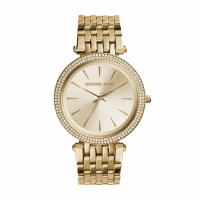 Mi chae l-Kor s Reloj Darci para Mujer, Movimiento de Cuarzo de Tres Agujas en Tono Dorado con Correa de Acero Inoxidable MK3191 - details 0