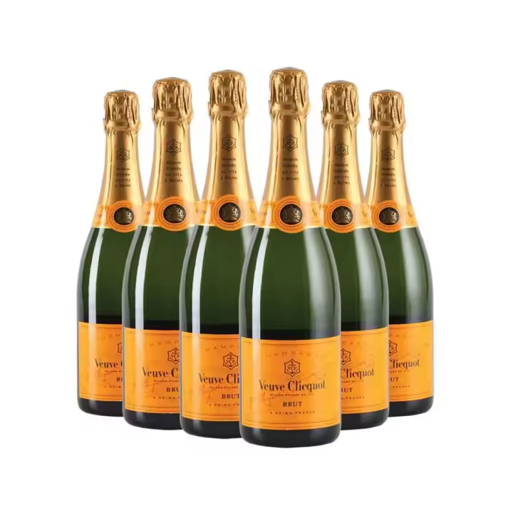 Veuve Clicquot Yellow Label  6 Pack . - 1