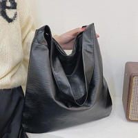 Bolso De Hombro Para Mujer Yogodlns Vintage Gran Capacidad De PU Suave Bolso De Mano Y Bolsa De Armpita Diseñador Bolso De Mujer - details 11