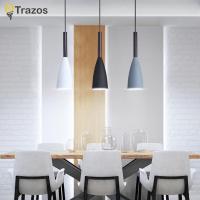 Lámpara Colgante Nórdica Moderna Con 3 Cabezas Luz Sencilla Y Multicolor Para Cocina Comedor Bar Café Material Aluminio - details 2