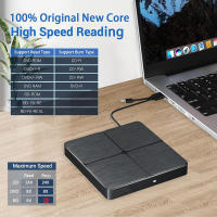 Disco Óptico Externo Blu-ray DVD USB 3.0 Portátil BD-Combo Lector Y Quemador Para Laptop PC Computadora Portátil Windows Mac - details 1
