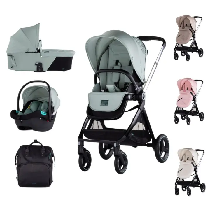 CHIPOLINO Carrito de bebé ELITE tres piezas de Chipolino - 1