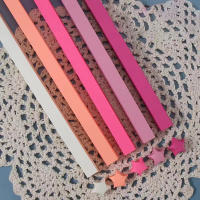 Papel Colorido Para Manualidades 540pcs DIY Origami Strip Plegable Para Decoración De Artes Y Crafts Suministros De Oficina - details 8
