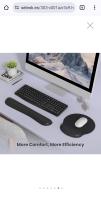 Reposamuñecas para teclado y mouse con soporte para muñeca VictSing - details 0