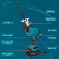 3600w 12000spm Brushless Reciprocating Saw Cordless Chainsaw Wood Metal Cutting Saw Power Tool For Makita 18V Battery - details 5