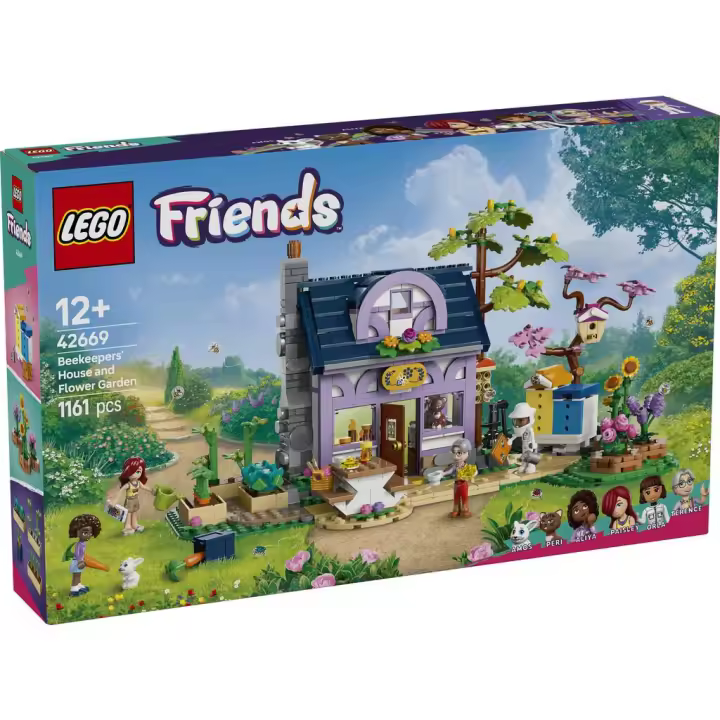 Lego Friends Casa de los Apicultores y Jardín de Flores Lego friends LEGO - 1