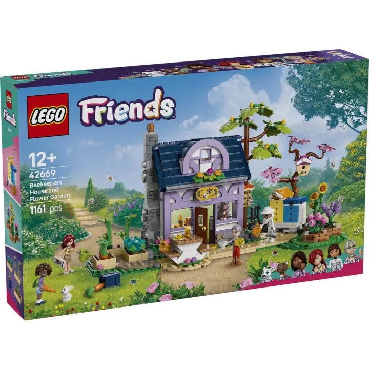 Lego Friends Casa de los Apicultores y Jardín de Flores Lego friends LEGO - 1