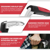 Manija De Ayuda Para Puerta De Coche 2 En 1 Multifuncional Portátil Rompeventanas Y Soporte Para Automóvil Everso - details 1