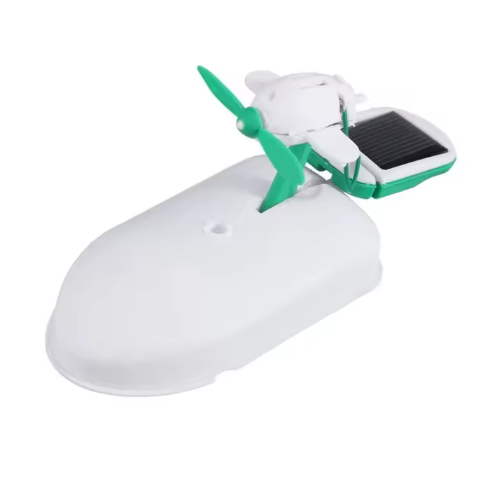 Kit Educativo DIY De Energía Solar: Juguetes Renovables Con Seis Modelos Incluidos Para Niños - Avión Barco Coche Tren Y Perro - 1