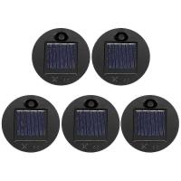 Paquete de 5 tops de reemplazo de lámpara solar (2,76/2,36 pulgadas) waterproof Blanco Vivo LED para linternas al Aire Libre - details 1