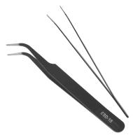 Juego De 6 Piezas De Aretes Precisos Para Reparación Industrial Antiestáticos Para Relojes Joyas Y Electrónica Incluye Aretes De Carbono - details 5