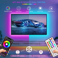 Tiras LED RGB Flexibles 10m 20m 30m Sin Fonía Para Decoración De Habitaciones Y TV Correa Luminosa Sincronizada Con Música - details 2