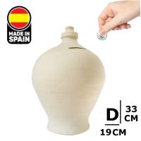 Hucha Artesanal de Barro Natural Hecha a Mano en Andalucía - details 5