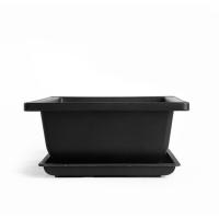 Maceta De Plástico Para Plantas De Bonsái Y Suculentas Cuadrada Moderna Para Balcón Jardín Uso En Interiores Y Exteriores - details 5
