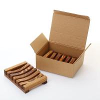 Nueva Caja De Jabón De Madera Retro Portátil Accesorios De Baño Duraderos Y Moda Soporte De Jabón De Bambú Con Carbón - details 15