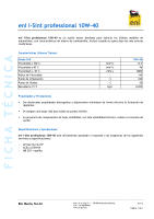 Aceite eni i-Sint professional 10W-40 (5L) - Maximiza la vida útil del motor y previene la formación de depósitos - details 0