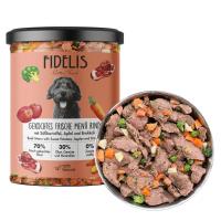Comida Cocinada de Carne para Perros, 70% Carne de Vacuno con Batatas, Verduras Frescas y Fruta - 6 Unidades x 400 gr - ANIMALUJOS - details 1