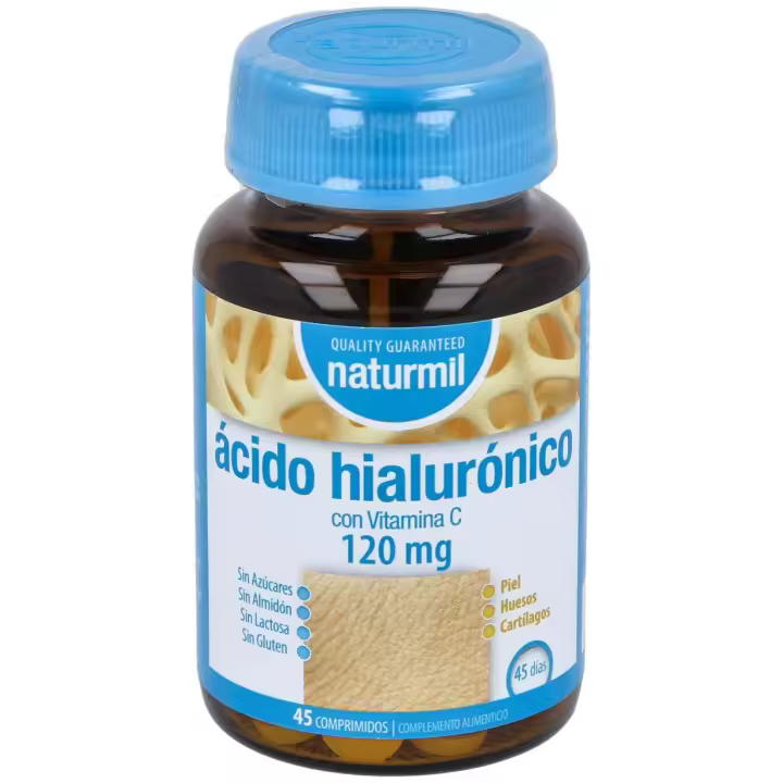 Naturmil Acido Hialuronico 120 Mg Con Vitamina C 45 Comprimidos - 1