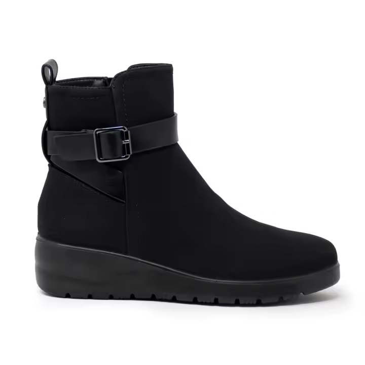 AMARPIES AST27009 Botines casual  mujer 33816 24I BOTIN COMFORT HEBILLA NEGRO - 1