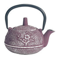 CAPRILO REGALOS & DECORACIÓN Tetera Decorativa de Hierro Colado con Filtro "Tetsubin Morada " Te e Infusiones. Menaje de Cocina. Decoración del Hogar. Regalos Originales. 13 x 10,50 x 8 cm - details 2
