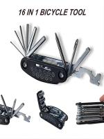 Herramienta Multifuncional De Bicicleta Portátil 16 En 1 Llave De Sockets Para Motocicleta Y Reparación De Bicicletas Herramienta De Destornillador - details 0