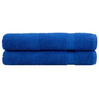 vidaXL Toallas de sauna 2 uds 100% algodón 80x200 cm 600 gsm toalla Color Dorado,  Antracita,  Azul y mas - details 2
