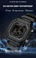 Reloj Digital Deportivo Para Hombre SANDA 2156 Estilo Militar Resistente Al Agua Pantalla Grande LED Cronógrafo Reloj De Pulsera Para Masculino - details 12