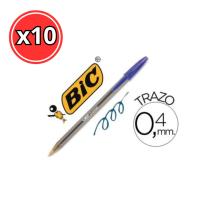 BOLIGRAFO BIC CRISTAL AZUL ORIGINAL - COLORES Y PACKS SURTIDOS - BOLIGRAFO CLASICO BIC - ESENCIAL DE ESCRITURA - details 2