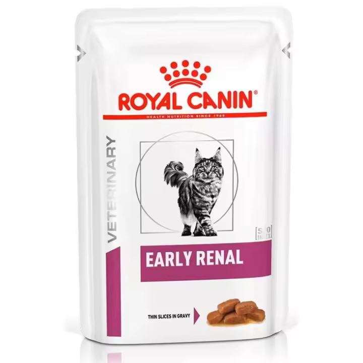 Royal Canin Gato Early Renal Salsa Sobres  Comida Húmeda para Gatos - 1