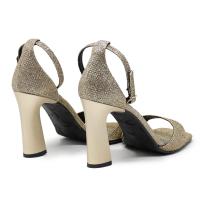 Sandalias con tacón mujer DANIELA VEGA 2273 SANDALIA GILDA LUX PLATINO 30863 23I - details 1