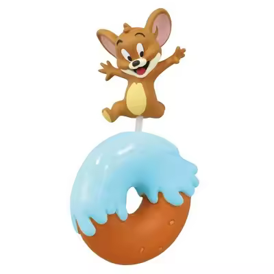 Takara Tomy T-ARTS Tom Y Jerry Figuras De Anime Set De 5 Pasteles Ornamentos De Colección PVC Para Adultos - 1