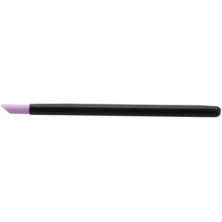Exfoliante de cuarzo negro para manicura, lápiz para cutículas, cuchara para cortar uñas, herramientas para el cuidado de las uñas - 1