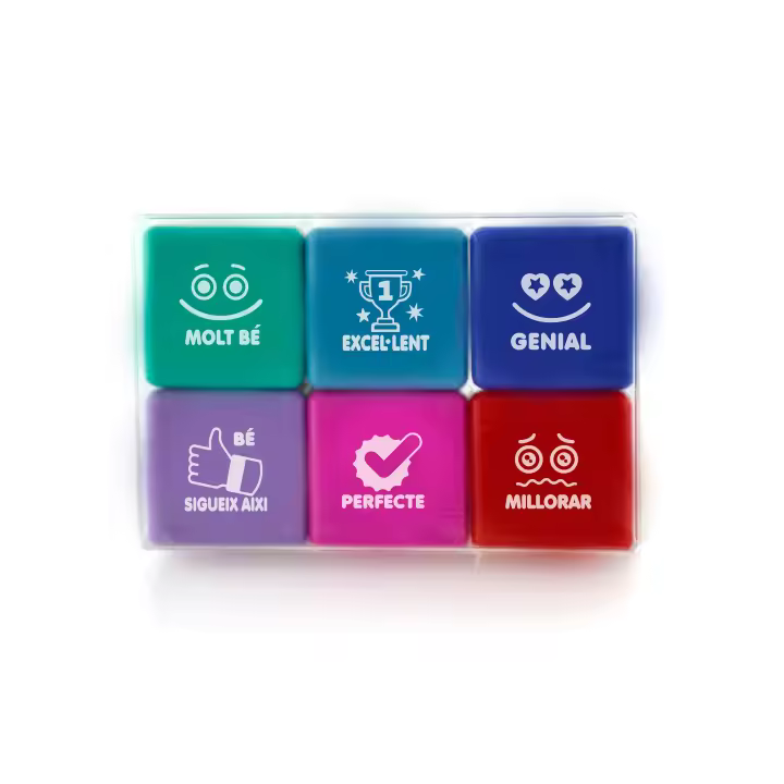 Office Box - Sellos Especial Profesores - Pack de 6 - Motiva y Refuerza a Tus Alumnos - 1