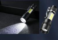 Mini Linterna EDC Super Brillante LED+COB Zoomable Recargable Por USB Para Camping Pesca Exterior Emergencia Con Luz De 300 Lumen - details 8