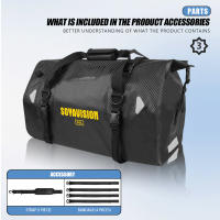 Bolsa De Asiento Para Motocicleta Impermeable De Viaje 20L 50L 70L 100L 40L 66L Equipaje Seco De PVC Para Exterior - details 4
