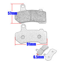 Frenos Delanteros Y Traseros Para Motocicleta Harley Davidson Road King Street Road Glide Electra Glide FLHR FLHX FLTR 2008-2018 Discos Y Pastillas De Freno Metálicos Y Aleaciones De Cobre - details 1
