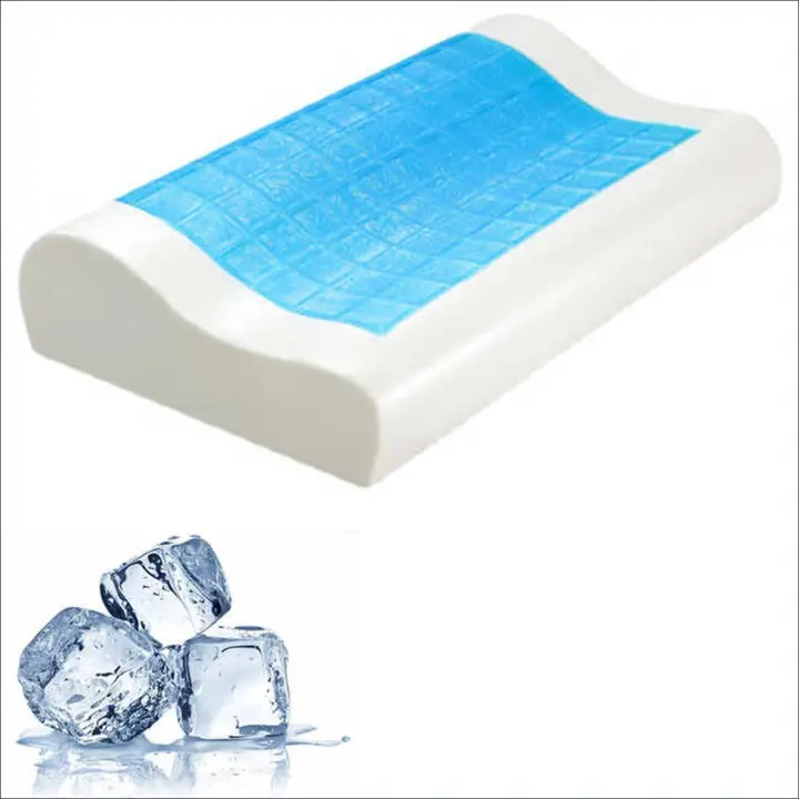 Almohada Viscoelástica con Gel Refrescante | Efecto Memoria | Anti ácaros y Anti Bacterial - 1