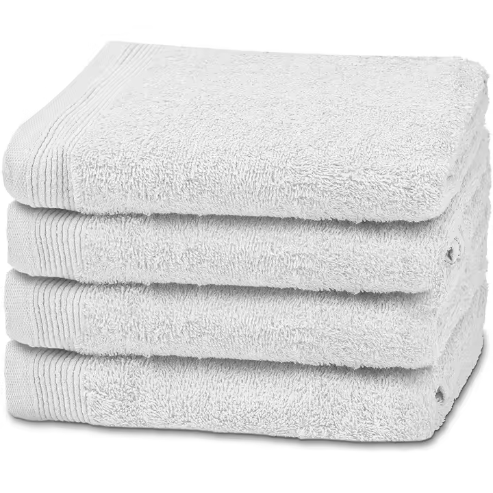 DECASATEXTIL® -Set de 2 Toallas de Mano 50x100cm para Lavabo 100% algodón - Super Suaves 500g/m2. - 1