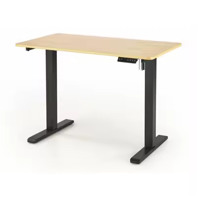 Mesa de trabajo de altura regulable Houston 1704 , Muebles ES, Altura ajustable, Eléctrico, 105 x 73 x 56cm - 1
