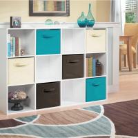 ZYLX SHOPPING - Pack 6 Cubos de Almacenamiento Plegable 31x31x31 cm – Caja Organizadora de Tela TNT para Estantería, Hogar y Jardín - details 2