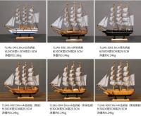 Modelo De Barco Pirata De Madera 16cm Pequeño Barco De Seda Para Decoración De Pastel Y Hogar Estilo Mediterráneo - details 5